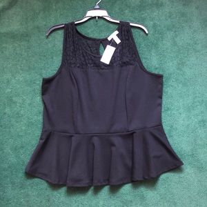 Peplum top
